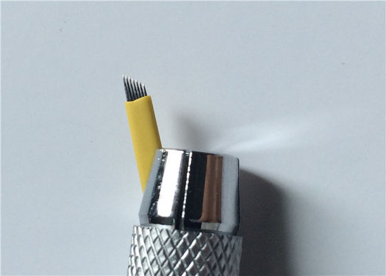 Chine 0.25mm acier inoxydable de 7 de goupilles aiguilles du sourcil 3D Microblading pour le maquillage permanent fournisseur