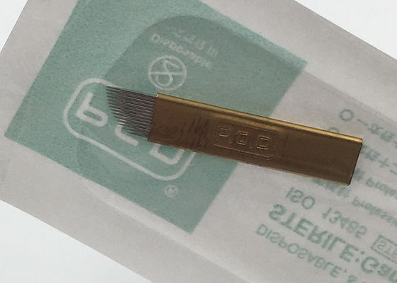 Chine Tatouage manuel stérile fait sur commande Pen Permanent Makeup Needles Liner de Premade fournisseur