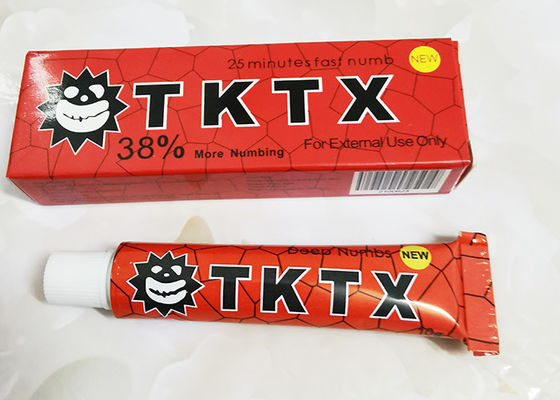 Chine Crème numbing de peau anesthésique instantanée d'autocollant de sourcil de 38% TKTX pour des tatouages fournisseur
