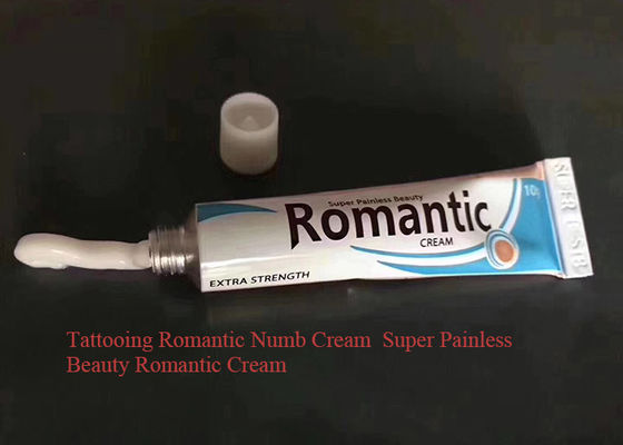 Chine Crème superbe romantique blanche d'anesthésique de tatouage de soulagement de la douleur de lidocaïne de beauté fournisseur