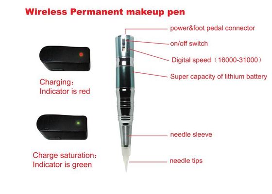 Chine Machine tatouante de lèvre de maquillage de sourcil permanent sans fil électrique semi permanent de stylo fournisseur
