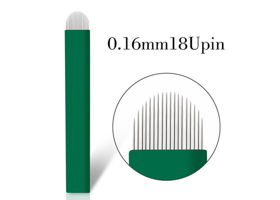 Chine Aiguilles pointues de Microblading de sourcil de lame du nano 0.16MM U fournisseur