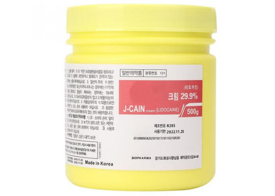 Chine 29,9% crème engourdie 500G de tatouage rapide anesthésique de peau du lidocaïne J-CAIN fournisseur