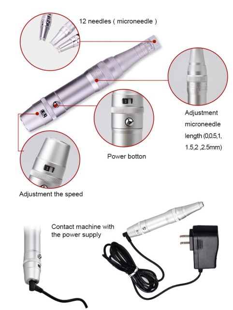 Machine permanente de maquillage - Microneedle électrique Pen Therapy Machine 2