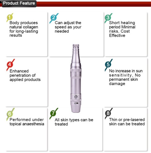 Machine permanente de maquillage - Microneedle électrique Pen Therapy Machine 3