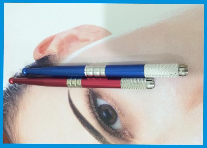 Tatouage manuel Pen Microblading Pen With Microblades d'OEM pour tatouer le sourcil 3D 0
