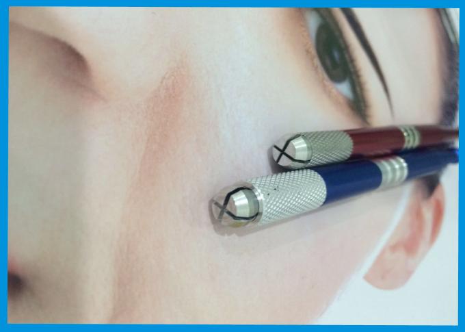 Tatouage manuel Pen Microblading Pen With Microblades d'OEM pour tatouer le sourcil 3D 1