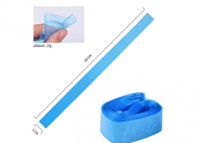 La corde en plastique bleue d'agrafe gaine des approvisionnements d'équipement de tatouage 0