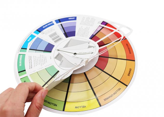 12 couleurs pigmentent les approvisionnements de mélange de guide de diagramme de roue de couleur 0