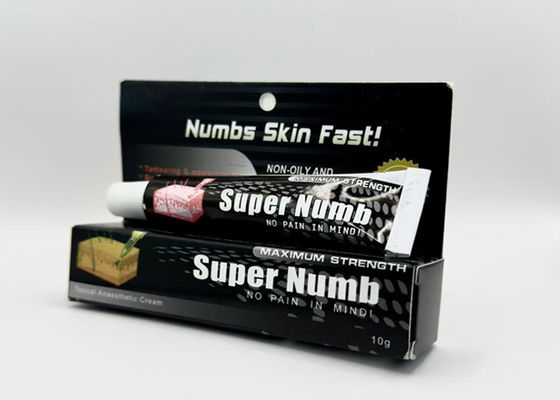 Chine 10G maquillage permanent pour tatouage super engourdissant Crème anesthésique pour sourcils / lèvres / vernis pour les yeux fournisseur