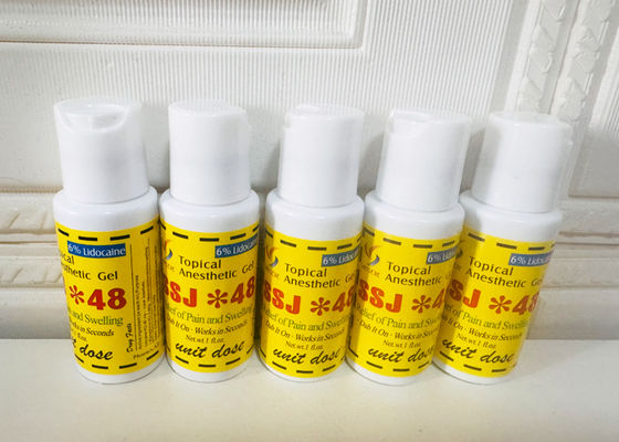 Chine Crème anesthésiante indolore pour tatouage SSJ48 OEM fournisseur