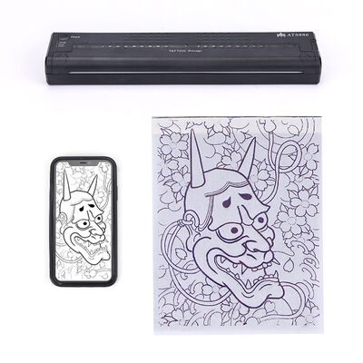 Chine 12000mAh Mini imprimante à pochoirs de tatouage, photocopieuse thermique, imprimante à transfert sans fil, imprimante de tatouage fournisseur