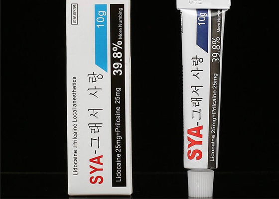 Chine 390,8% SYA Corée Crème anesthésique pour tatouage, PMU Crème anesthésique pour opération fournisseur