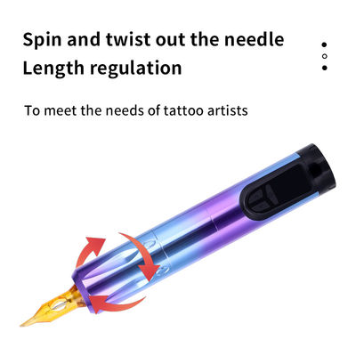 14500mAh Réserve de batterie de puissance Machine de tatouage sans fil avec écran LCD et batterie remplaçable fournisseur