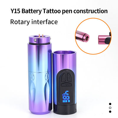 14500mAh Réserve de batterie de puissance Machine de tatouage sans fil avec écran LCD et batterie remplaçable fournisseur