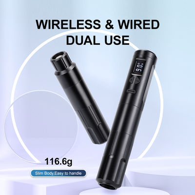 10W Dermographe sans fil Machine de tatouage sans fil Machine de maquillage permanent RCA Connecteur Machine de corps Longueur 24 * 132,4 mm fournisseur