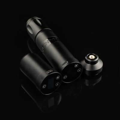 Machine de tatouage sans fil en acier inoxydable 1800mAh NARW Affichage 1-OLED Écran tactile Batterie rotative pistolet de tatouage stylo de tatouage avec puissance RCA fournisseur
