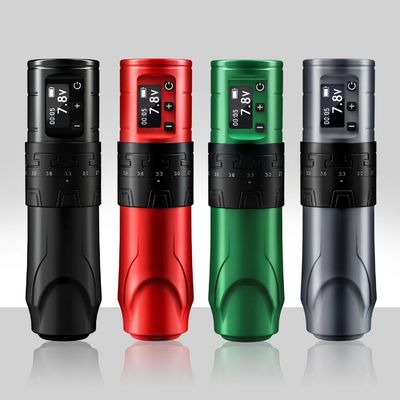 Pistolet de tatouage sans fil de 1500 mAh INKONE SABER Pénomène de machine à tatouer sans noyau Moteur puissant Longue course 4,2 mm Aluminium d'avion fournisseur