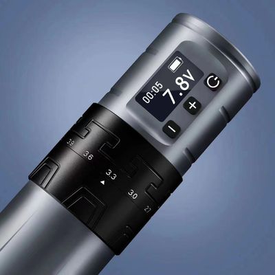 Pistolet de tatouage sans fil de 1500 mAh INKONE SABER Pénomène de machine à tatouer sans noyau Moteur puissant Longue course 4,2 mm Aluminium d'avion fournisseur