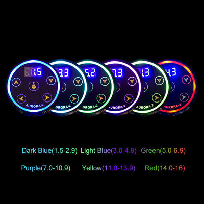 Mise à niveau affichage LCD numérique écran tactile mini Aurora II tatouage alimentation 388g Poids du paquet pour la machine à tatouer fournisseur