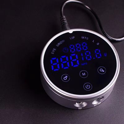 80*28mm gris AV1.5V-12V H8 alimentation électrique intelligente double écran tactile LCD machine à tatouer couleur Voltage intelligent numérique fournisseur