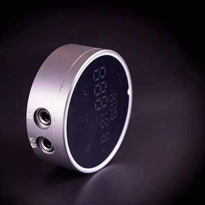 80*28mm gris AV1.5V-12V H8 alimentation électrique intelligente double écran tactile LCD machine à tatouer couleur Voltage intelligent numérique fournisseur