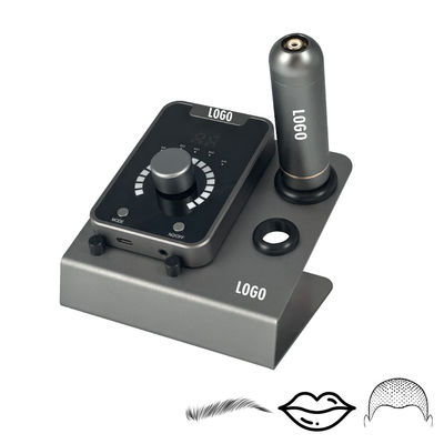 Dispositif de micropigmentation du cuir chevelu de type pistolet électrique SMP avec maquillage permanent et machine de tatouage à moteur suisse en bleu noir fournisseur