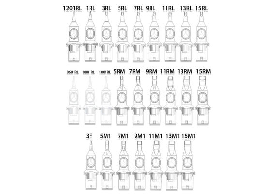 Cartouche tatouage sourcils lèvres Eyeliner maquillage permanent aiguilles fournisseur