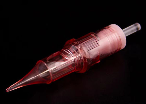 Aiguilles de maquillage permanent en acier inoxydable de qualité médicale, couleur rose fournisseur