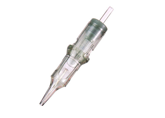Aiguilles de maquillage semi-permanent en acier inoxydable, de couleur verte fournisseur