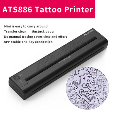 12000mAh Mini imprimante à pochoirs de tatouage, photocopieuse thermique, imprimante à transfert sans fil, imprimante de tatouage fournisseur