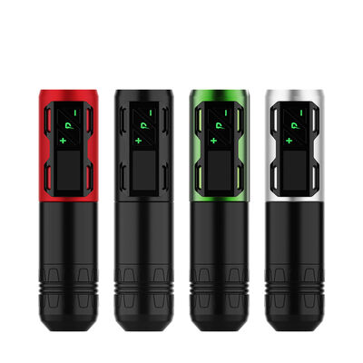 Stylo de tatouage de pistolet de tatouage sans noyau de batterie rotative numérique 1800 Mah Machine de tatouage sans fil fournisseur