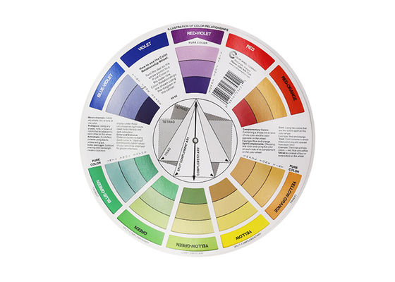 Approvisionnements d'équipement de carte de papier de roue de couleur de colorant de tatouage fournisseur