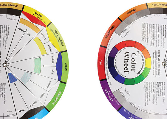 Approvisionnements d'équipement de carte de papier de roue de couleur de colorant de tatouage fournisseur