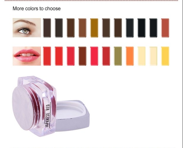 Fresh Pure Micro Pigment For Eyebrow / Eyeline / Lip With Exquisite Luster 1