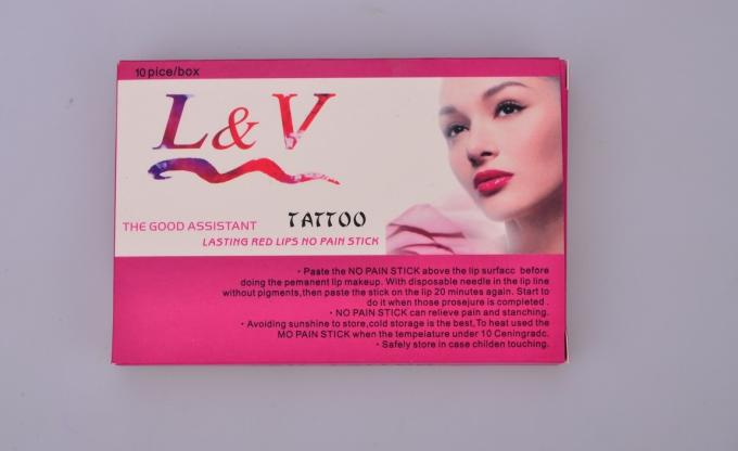 Pâte anesthésique de lèvre de tatouage permanent de maquillage avec du lidocaïne de 4% POUR le tatouage cosmétique de lèvre 2
