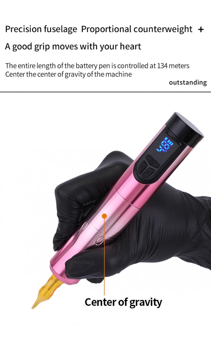 14500mAh Réserve de batterie de puissance Machine de tatouage sans fil avec écran LCD et batterie remplaçable 1