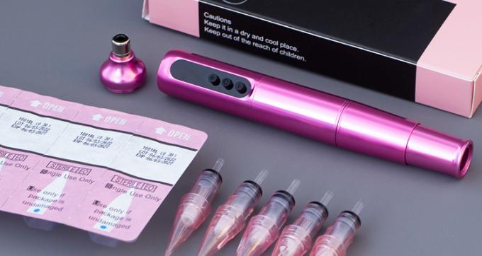 Dispositif de maquillage permanent sans fil pour les lèvres, ligne de sourcils, capacité de batterie 1200 mAh, fonction de la peinture sur les lèvres 7