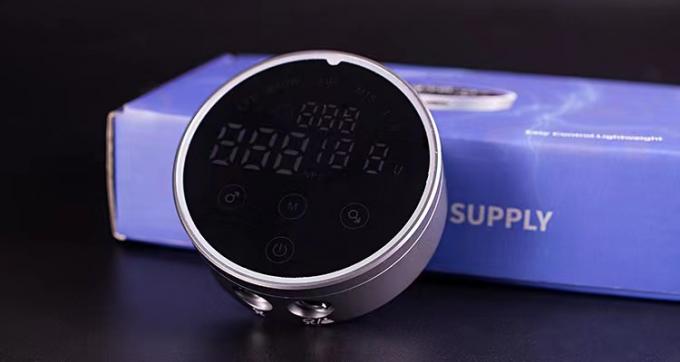 80*28mm gris AV1.5V-12V H8 alimentation électrique intelligente double écran tactile LCD machine à tatouer couleur Voltage intelligent numérique 6