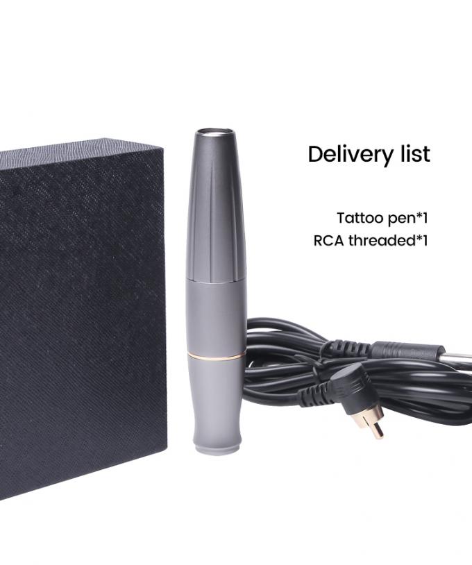 Moteur sans noyau en acier inoxydable rouge microblading sourcils lèvres Eyeliner pistolet de tatouage 5