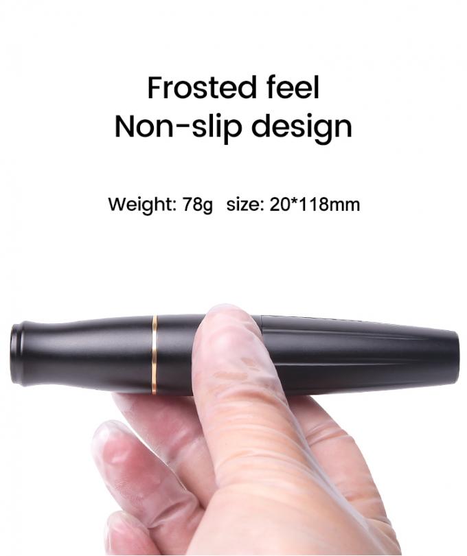 Moteur sans noyau en acier inoxydable rouge microblading sourcils lèvres Eyeliner pistolet de tatouage 4