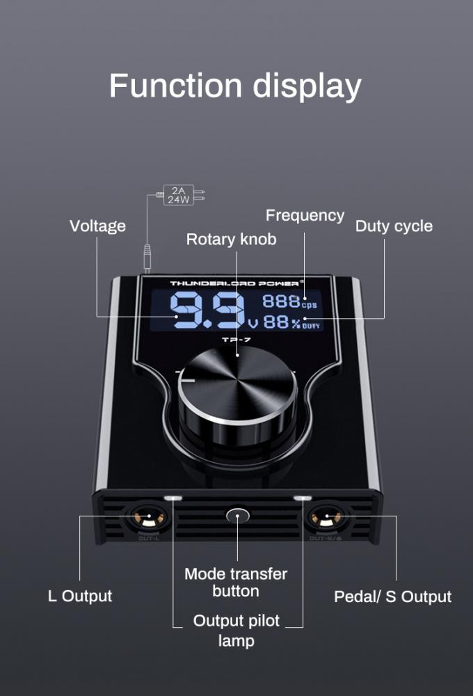 L'alimentation &eacute;lectrique de la machine de tatouage &agrave; batterie sans fil pour le magasin de tatouage en Made et abordable 4