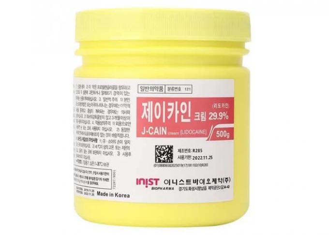 290,9% J-CAIN Corée Crème anesthésique topique beauté Blanc 500G Crème 0