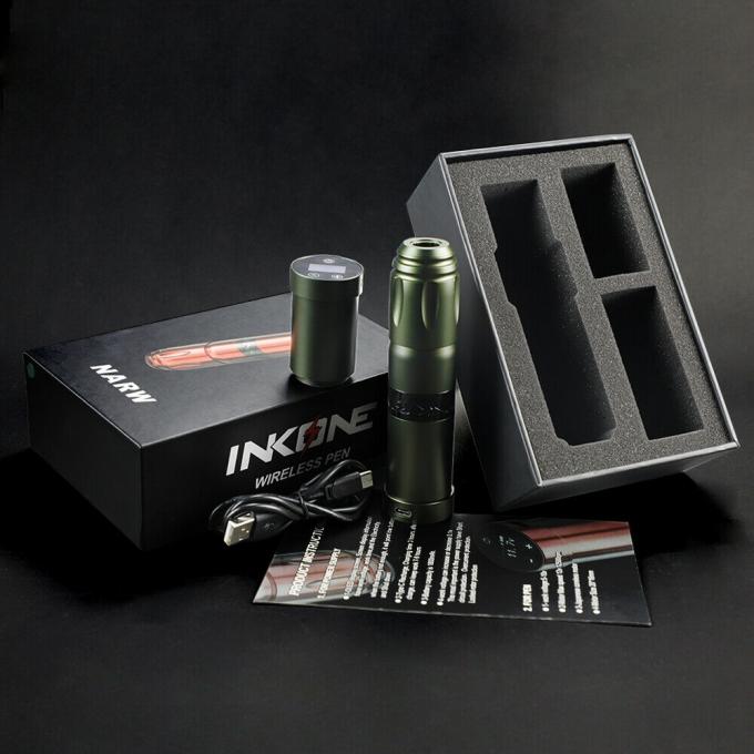 Display d'&eacute;cran tactile LCD num&eacute;rique de la marque INKONE NARW 1800mAh Batterie stylo de tatouage machine de micropigmentation machine de tatouage sans fil 18