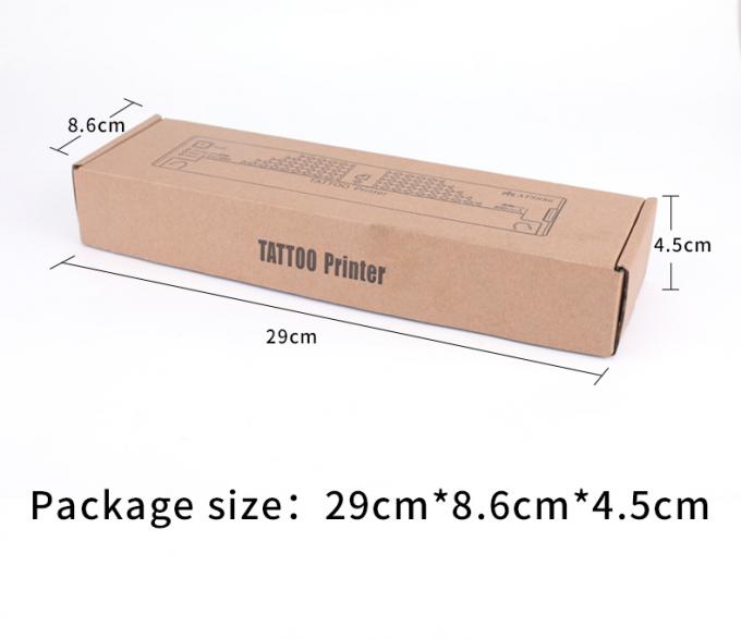 12000mAh Mini imprimante &agrave; pochoirs de tatouage, photocopieuse thermique, imprimante &agrave; transfert sans fil, imprimante de tatouage 26