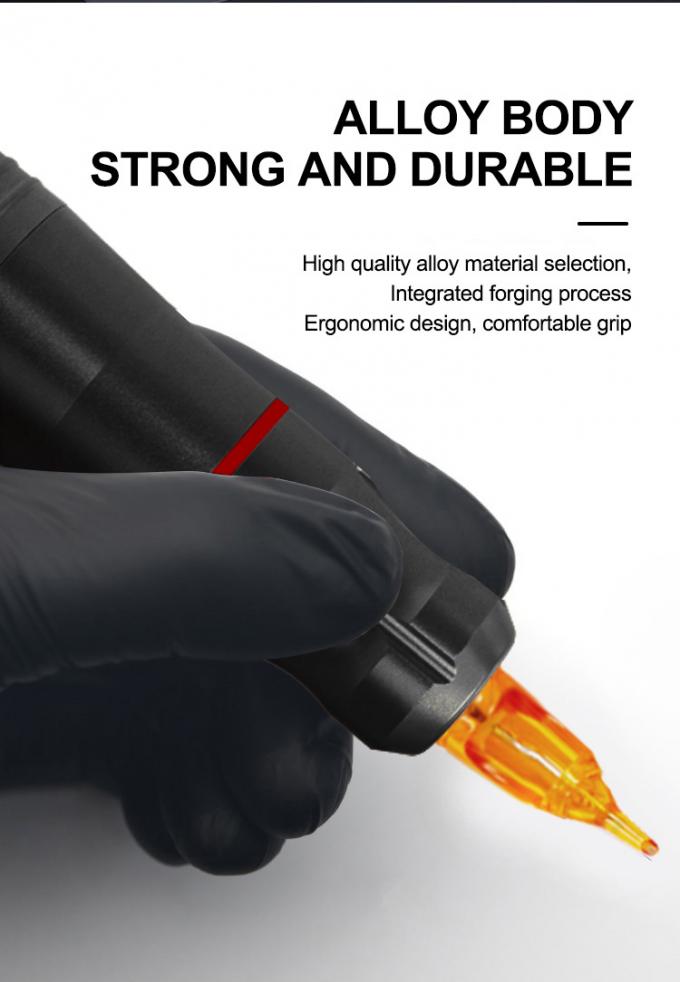 Machine &agrave; tatouer rotative avec alimentation Aurora II, Kit de stylo de tatouage populaire comprenant des pistolets de tatouage 20