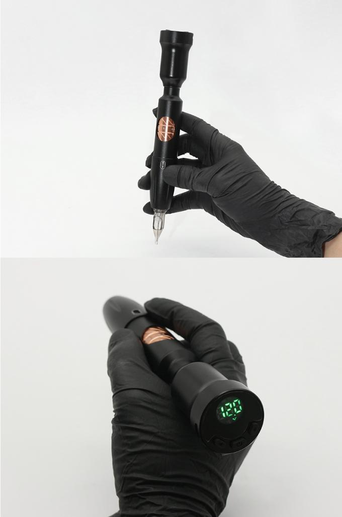 Dermographe maquillage num&eacute;rique sans fil batterie rotative machine de tatouage maquillage permanent pistolet de tatouage 22