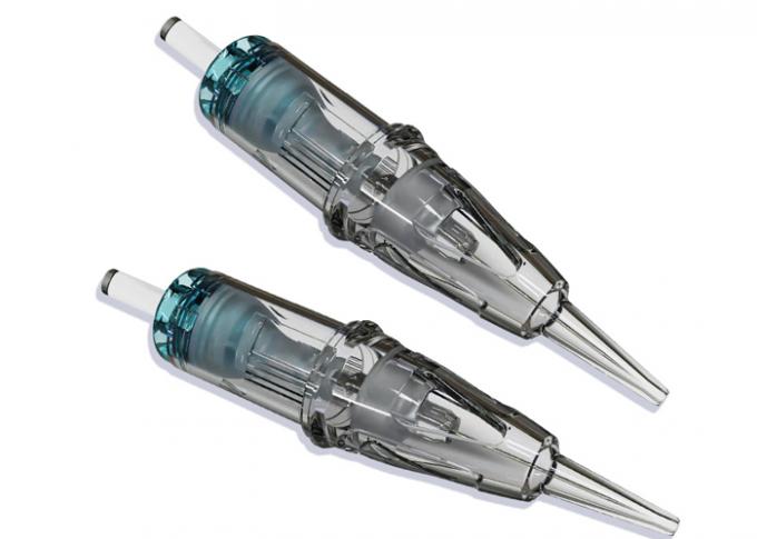 Aiguilles de maquillage permanent de couleur verte emballées en bulles 4