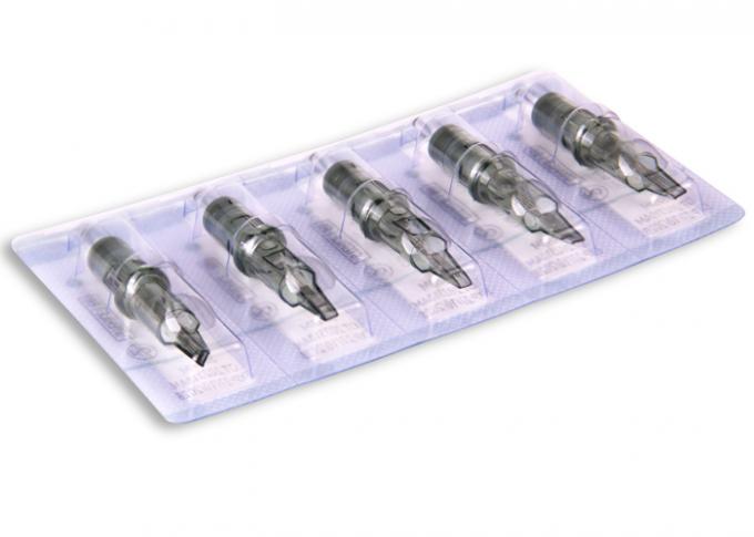 Aiguilles de maquillage semi-permanent en acier inoxydable, de couleur verte 3