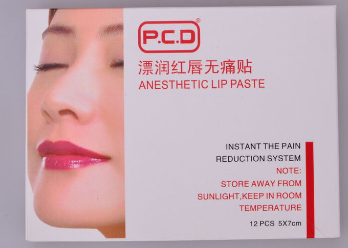 Crème rapide engourdie de blanchiment de lèvre de PCD Instand, crème permanente d'anesthésique de maquillage 0